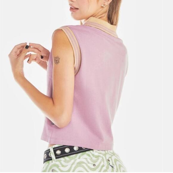 The Ragged Priest Collared Crop Top Size M - Picture 2 of 8